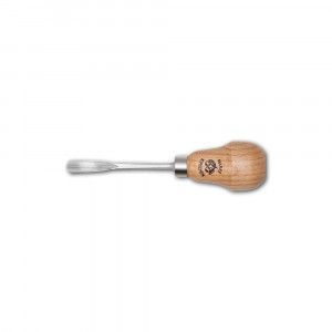 5643 Dalta forma lingura in V scurta pentru sculptura, maner para CUT 39, Two Cherries - Img 1