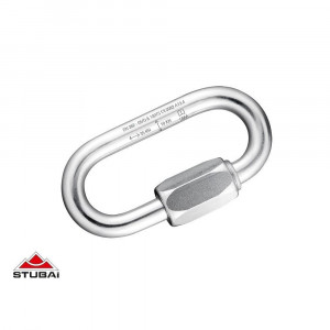 970325 Carabina din otel Maillon Rapide, 8mm, cu surub, Stubai