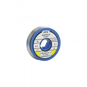 Aliaj de lipit fitinguri&tevi de cupru Ø3mm 100g