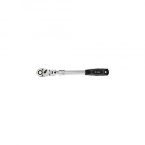 Antrenor cu clichet WGB 3/8", cu intermediar cardanic și mner telescopic, crom-vanadiu - Img 2