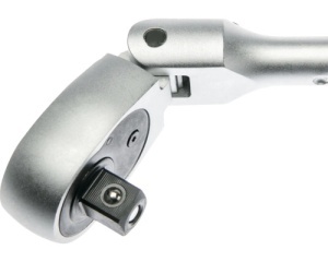 Antrenor unghiular telescopic cu clichet WGB 1/2", crom-vanadiu - Img 2