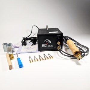 Aparat pirogravura Brenn-Peter Master, 80W, temperatura reglabila 250-1000 °C, cu 5 anse - Img 2