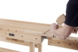 Banc de tamplarie RAMIA Premium Monster 1700 COMBO din fag - Img 4