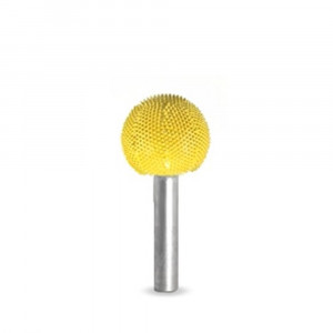 Biax sculptura lemn SABURR - Cap sferic 7/8" X 7/8"