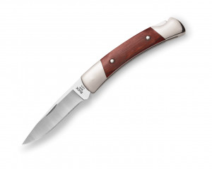 Briceag Buck 501 Squire 0501RWS-B, otel 420HC, maner lemn si nichel argintat, Lockback - Img 2