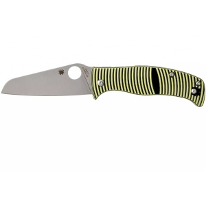 Briceag Caribbean™ G-10 Negru/Galben Sheepfoot, Spyderco - Img 3