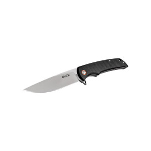 Briceag de buzunar Buck Haxby 0259CFS-B, otel 7Cr, maner fibra de carbon G10, flipper - Img 4