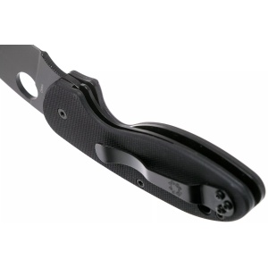 Briceag Efficient™ G-10 negru/lama neagra, Spyderco - Img 5