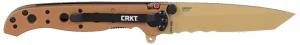 Briceag M16-10DZ Desert Tan w/Veff Serrations, CRKT - Img 8