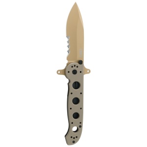 Briceag M21-14DSFG Desert w/Veff Serrations, CRKT - Img 1