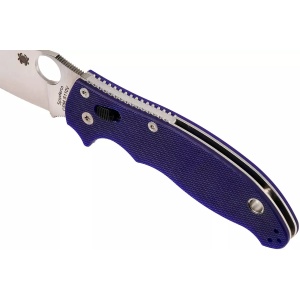 Briceag Manix™ 2 G-10 Dark Blue CPM S110V, Spyderco - Img 6