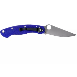 Briceag Military™ Model G-10 Dark Blue CPM S110V, Spyderco - Img 9
