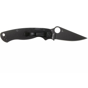 Briceag Para Military™ 2 G-10 negru / lama neagra, Spyderco - Img 8