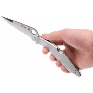 Briceag Police Model™ Stainless, Spyderco - Img 12