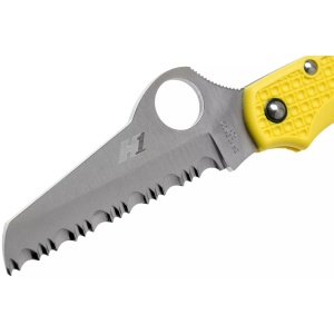 Briceag Saver Salt™ Yellow FRN, Spyderco - Img 2