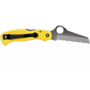 Briceag Saver Salt™ Yellow FRN, Spyderco - Img 9