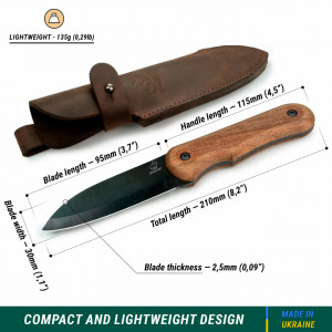 BSH5 Shadow Cutit bushcraft compact, BeaverCraft - Img 3