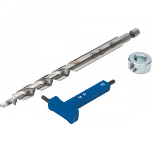 Burghiu în trepte Kreg Easy-Set cu opritor și calibru, pocket-hole - KPHA308-INT