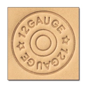Cap de stanta de embosare 3D Craftool, model cartus de pusca (Shotgun Shell) - Tandy Leather 8664-00 - Img 2
