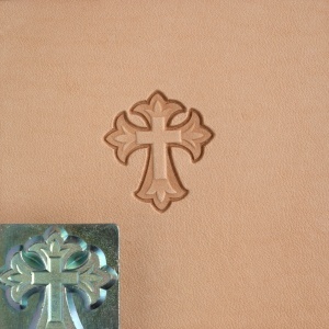 Cap de stanta de embosare 3D Craftool, model cruce (Cross) - Tandy Leather 8614-00