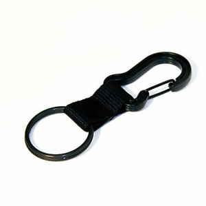 Carabina cromata cu inel pentru chei, Key-Bak - Img 2