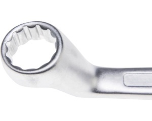 Cheie inelară dublă cu cot WGB 20x22 mm, crom-vanadiu - Img 2