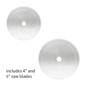 Circular sticla cu discuri de 4"-5" vitralii/ piatra Hi-Tech Diamond - Img 7