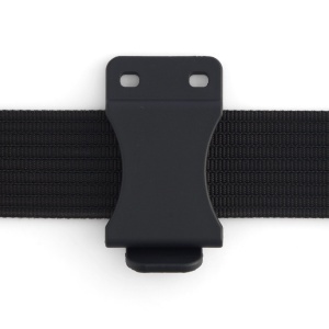 Clips din plastic negru, montaj la nivel, pentru tocuri si Kydex - Tandy Leather 1236-01 - imagine 4