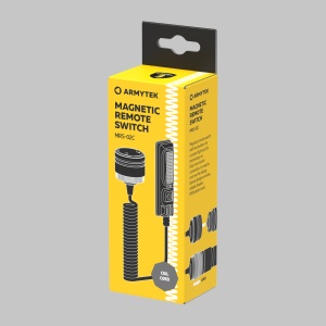 Comutator la distanta magnetic Armytek MRS-02C cu cablu spiralat 25-70 cm pentru lanterne Pro Max - Img 2