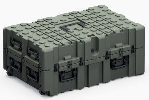 Container protectie rotomodelat cu capac detasabil, ER11065-2821, 1200 x 750 x 526 mm, Explorer Cases - Img 2