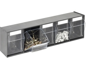 Cutie organizator 60x16,4x11cm transparentă - Img 1