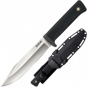 Cutit de supravietuire Cold Steel SRK CPM 3V cu teaca Secure-Ex CS-38CKE