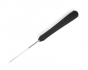 Cutit de vanatoare Buck 685 BuckLite MAX II Large 0685BKS-B, lama 10.2 cm, otel 420HC, maner cauciuc, teaca inclusa - Img 3