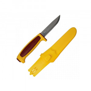 Cutit, Morakniv utilitar Basic Inox 546, Editia 2023 -Dala Red, Yellow, Morakniv - Img 3