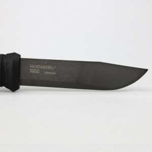 Cutit outdoor/bushcraft Mora 2000 (S) Black Edition cu lama inox 14C28N, acoperire DLC - Img 5