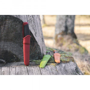 Cutit outdoor Morakniv Companion S Dala Red, otel inoxidabil 12C27, teaca inclusa - Img 3