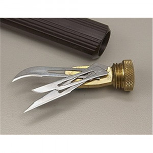 Cutit pentru sculptura Veritas Carver's Knife 05K7301 cu depozitare lame - Img 5