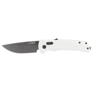 Cutit pliabil SOG Flash AT Concrete 11-18-10-41, lama Drop Point CRYO D2 Satin, deschidere asistata S.A.T., AT-XR Lock, maner GRN Concrete Gray, EDC Premium