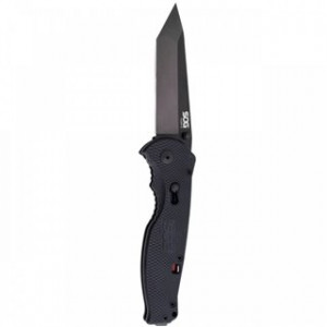 Cutit pliabil SOG Terminus XR G10 Olive Drab, lama D2, XR Lock, maner G10 verde olive, Flipper EDC - Img 7