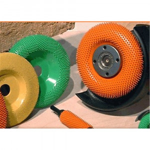 Disc sculptura lemn SABURR - 5" PLAT - Img 3