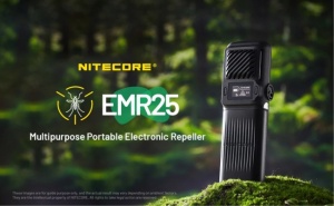 Dispozitiv Anti Tantari Nitecore EMR25, Functie Powerbank 12000 mAh, Ultrasunete, Protectie 5 m, IPX5 - Img 3