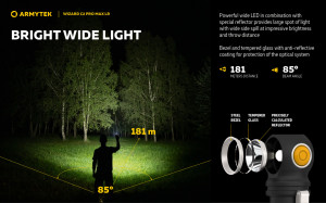 F06702C Wizard C2 Pro Max LR - lumina alba, Armytek - Img 13