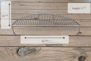 Gratar inalt din otel inoxidabil EasySpin Elevated Cooking Grate 56 cm, SNS GRILLS - Img 5