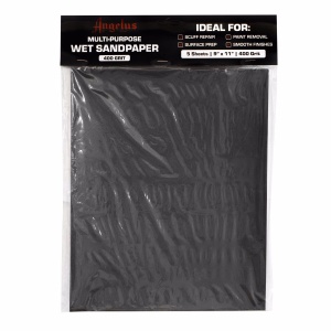 Hartie abraziva 22 x28 cm- 400 Grit, Angelus - Img 2