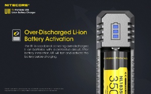 Incarcator Inteligent Nitecore UI1, 1 Slot, Li-ion / IMR, Alimentare USB-C, Recuperare IMR - Img 4