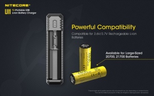 Incarcator Inteligent Nitecore UI1, 1 Slot, Li-ion / IMR, Alimentare USB-C, Recuperare IMR - Img 14