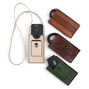 Kit borseta crossbody pentru telefon din piele vegetala Tandy Leather - imagine 2