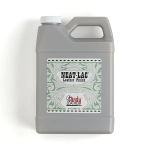 Lac protector pentru pielarie Neat-Lac Tandy Leather (118 ml / 946 ml) - Img 3