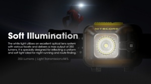 Lanterna Frontala Nitecore HA13, 350 Lumeni, 120 Metri, Lumina Rosie, 3 x AAA, IPX6 - Img 8