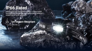 Lanterna Frontala Nitecore HA13 RGB, 350 Lumeni, Lumina Rosie, Verde si Albastra, 3 x AAA, IP66 - Img 6
